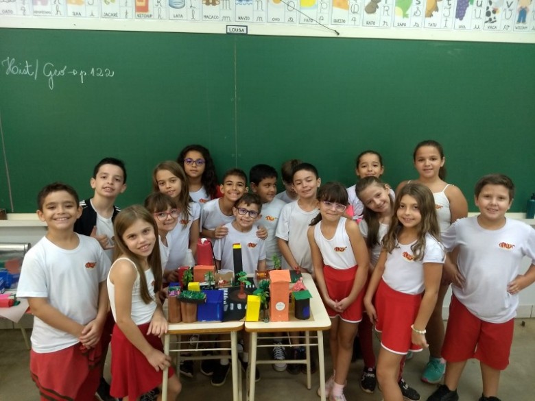 Construindo maquetes com o 3º ano